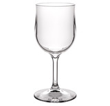 Nerozbitná plastová sklenice na víno Tulip 200ml, transparentní
