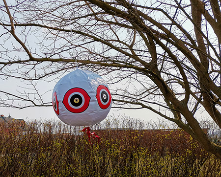 Balón na plašení ptáků 21026 k zavěšení 35 cm