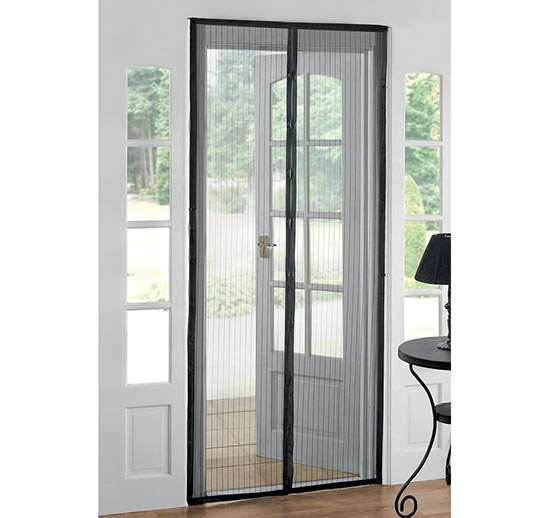 Síť do dveří proti hmyzu s magnetickým uzávěrem 218 x 96 cm Síť do dveří proti hmyzu s magnetickým uzávěrem 218 x 96 cm