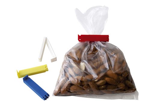 Spony na sáčky do mrazničky 1024, popisovatelné, 15 ks