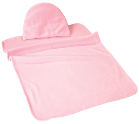 Souprava do kočárku fleece růžová Souprava do kočárku fleece růžová
