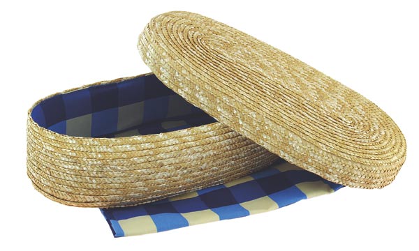 Chlebník polstrovaný oválný, přírodní Chlebník polstrovaný oválný, přírodní