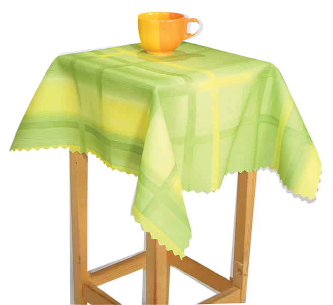 Teflonový ubrus na jídelní stůl Káro, 50 x 100 cm, zelená Teflonový ubrus na jídelní stůl Káro, 50 x 100 cm, zelená