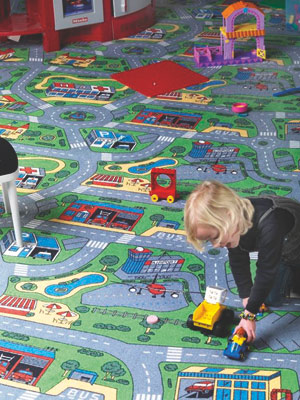 Dětský koberec City Life, 95 x 200 cm Dětský koberec City Life, 95 x 200 cm