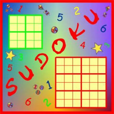 Dětský koberec Sudoku Dětský koberec Sudoku