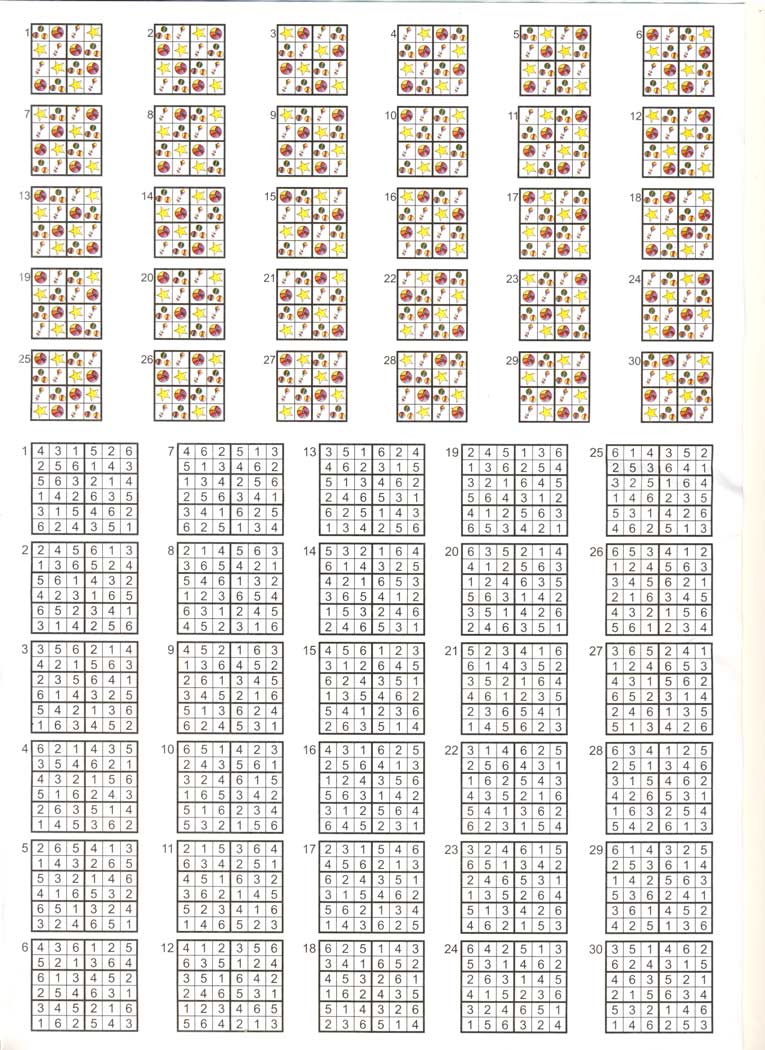 Dětský koberec Sudoku Dětský koberec Sudoku