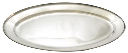 Nerezový tác ovál 35 cm, VETRO-PLUS Nerezový tác ovál 35 cm, VETRO-PLUS