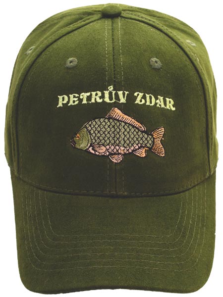 Kšiltovka pro rybáře Petrův zdar, kapr, Fortel