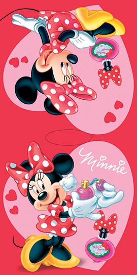 Dětská osuška pončo - Minnie voňavka