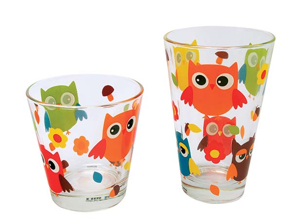 Sklenice na vodu Sova 250 ml Sklenice na vodu Sova 250 ml