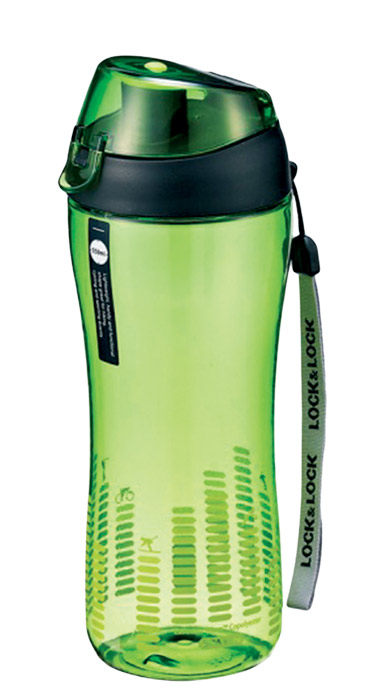 Láhev sportovní 550 ml, zelená, Lock and Lock Láhev sportovní 550 ml, zelená, Lock and Lock