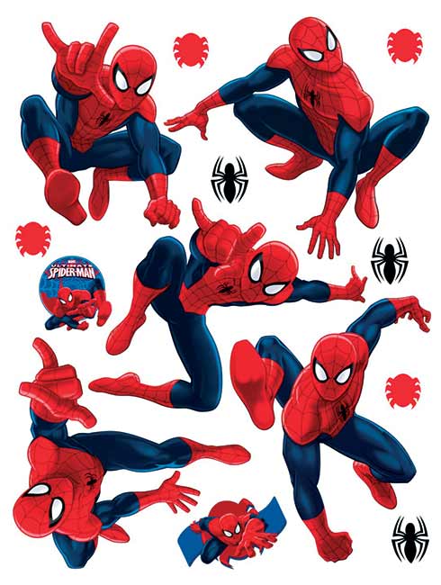 Samolepící dekorace na zeď DK1713 Disney Spiderman, 65 x 85 cm Samolepící dekorace na zeď DK1713 Disney Spiderman, 65 x 85 cm
