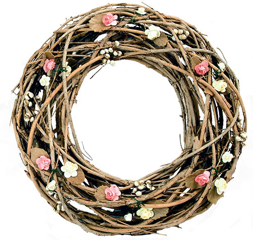 Jarní věnec Růžičky, průměr 30 cm Jarní věnec Růžičky, průměr 30 cm