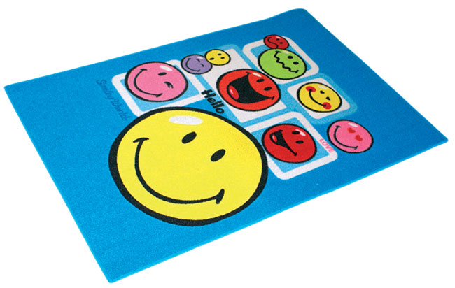 Dětský koberec Smajlík - Smiley 1 - 80 x 120 cm Dětský koberec Smajlík - Smiley 1 - 80 x 120 cm