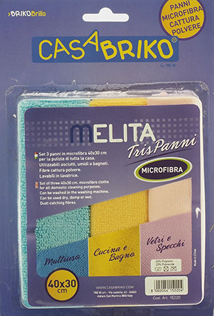 Švédské mikro utěrky Melita 40 x 30 cm, sada 3 ks Švédské mikro utěrky Melita 40 x 30 cm, sada 3 ks