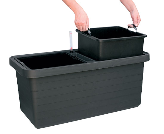 Samozavlažovací truhlík Berberis Duo, antracit Samozavlažovací truhlík Berberis Duo, antracit
