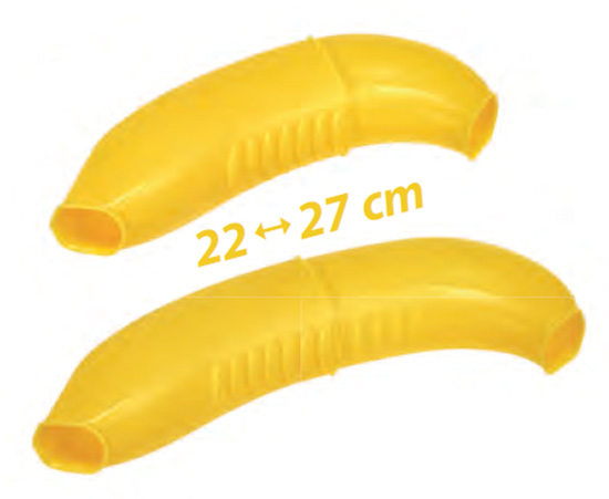 Obal na banán Go 4672, nastavitelná krabička 22 - 27 cm Obal na banán Go 4672, nastavitelná krabička 22 - 27 cm