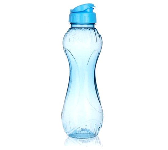 Láhev na pití plastová, sportovní TREND 600 ml, modrá, Vetro