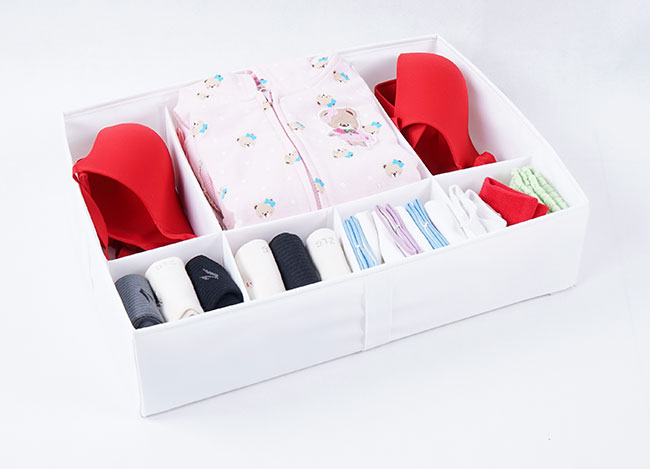 Organizér na spodní prádlo a ponožky do šuplíku 4825, 33x44x11cm Organizér na spodní prádlo a ponožky do šuplíku 4825, 33x44x11cm