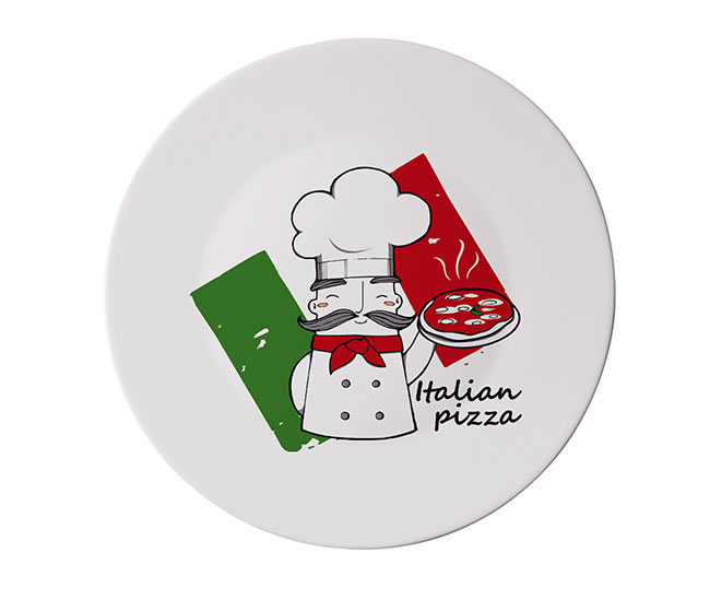 Bormioli skleněný talíř na pizzu Pizza 33 cm Bormioli skleněný talíř na pizzu Pizza 33 cm