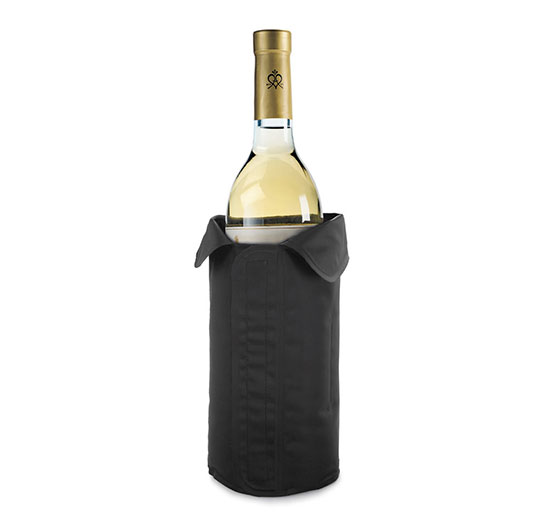Chladící obal 7065 na láhev víno / sekt 23 x 33 cm, černá