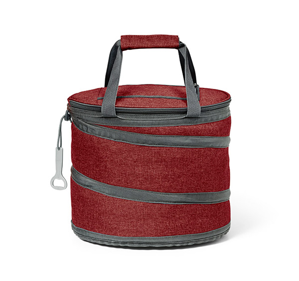 Chladící termo taška 0459 skládací 30 x 30 x 26 cm, červená