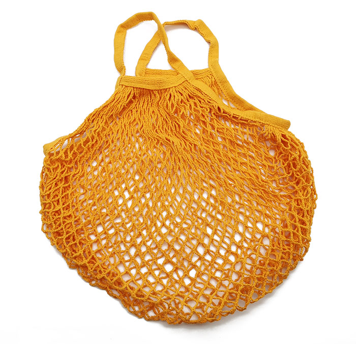 Síťovka - nákupní taška Spider - oranžová