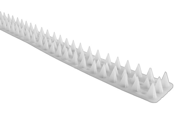 Zábrana proti kočkám 7565, ostnatý pás na plot s hroty 17 mm, 45 x 500 mm Zábrana proti kočkám 7565, ostnatý pás na plot s hroty 17 mm, 45 x 500 mm