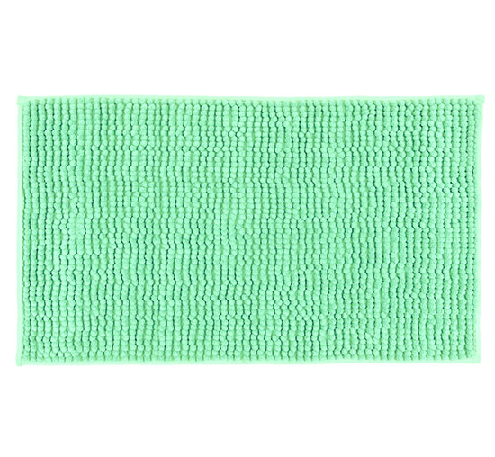 Koupelnová předložka CHENILL 40 x 60 cm - zelená tyrkys