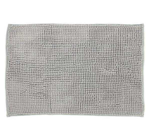 Koupelnová předložka CHENILL 40 x 60 cm, sv. šedá