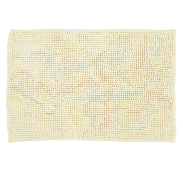 Koupelnová předložka CHENILL 40 x 60 cm, sv. béžová