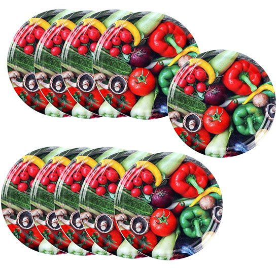 Víčko twist zavařovací, šroubovací 82 / 10 ks - vegetables