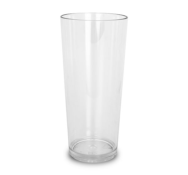 Nerozbitná, plastová sklenice na vodu Prestige 300 ml, omyvatelná