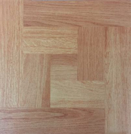 Samolepící podlahové čtverce DF 0006 pvc 30,4 x 30,4 cm, parketa buk
