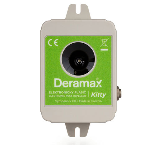 Deramax Kitty ultrazvukový odpuzovač - plašič koček a psů