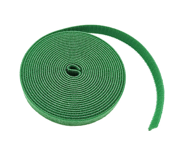 Nastavitelné stahovací vázací pásky na suchý zip 7540, 1,5 x 500 cm, zelená
