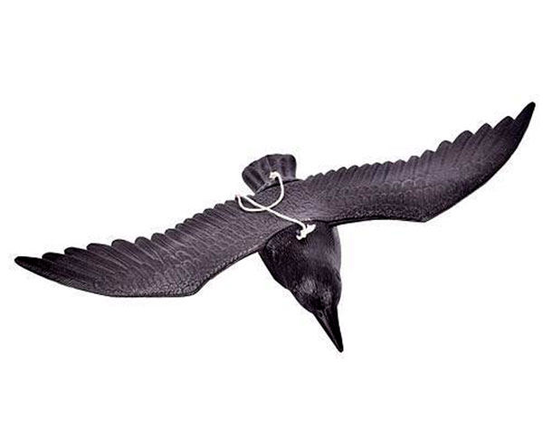 Plašič ptáků Havran, maketa dravce na zavěšení 56 cm