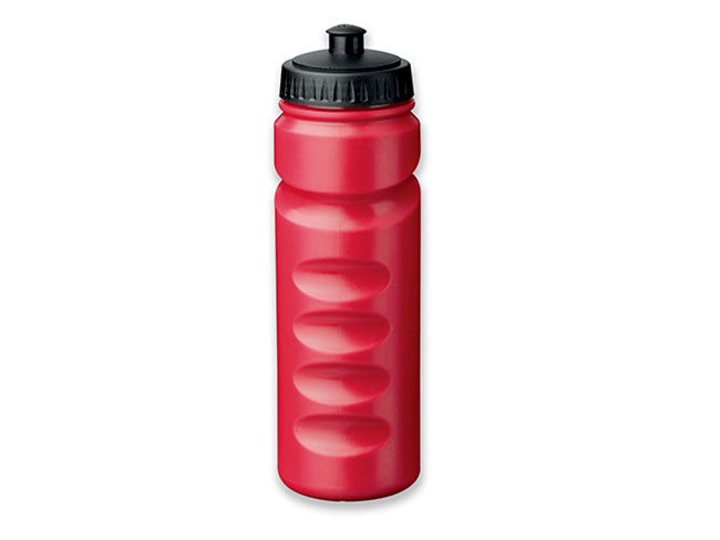 Plastová láhev na kolo 6555 750 ml, červená