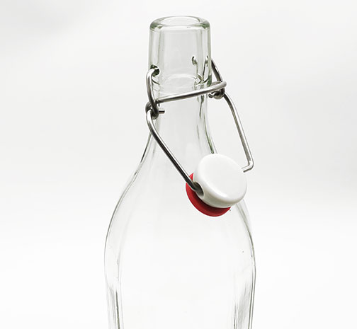 Sklenice na sirup 6731 s patentním uzávěrem 1 l Sklenice na sirup 6731 s patentním uzávěrem 1 l