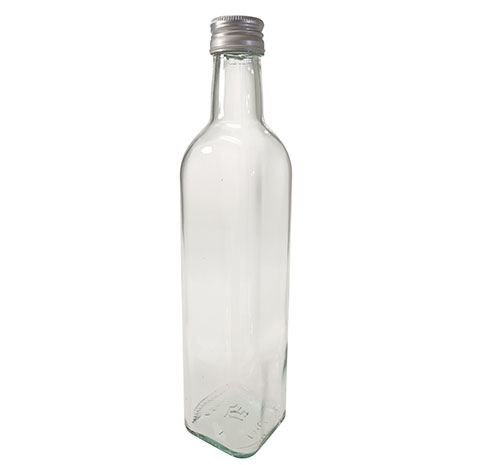 Skleněná láhev s uzávěrem 0,5 L / Marasca