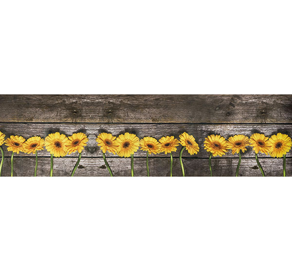 Koberec běhoun do kuchyně s protiskluzem 7265 Květy šíře 50 cm, metráž