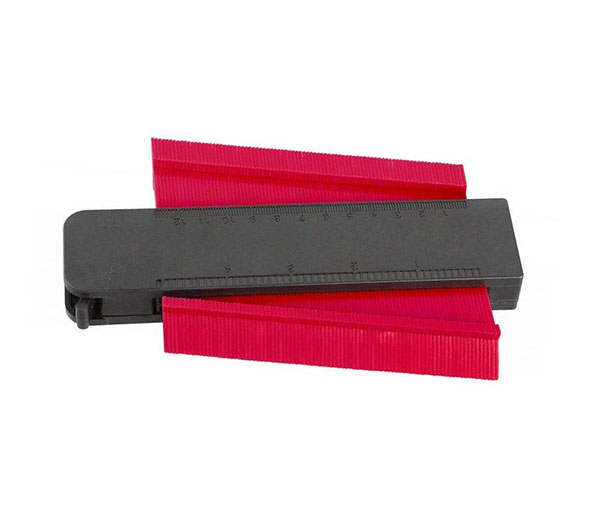 Šablona na kopírování a přenášení tvarů a rádiusu 7575, 125 x 30 mm