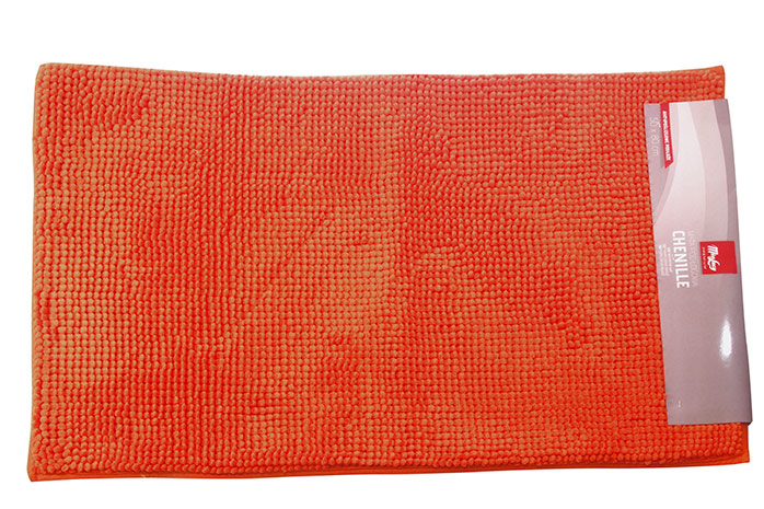 Koupelnová předložka CHENILL 50 x 80 cm - oranžová Koupelnová předložka CHENILL 50 x 80 cm - oranžová
