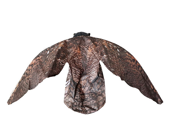 Plašič ptáků Sova 7080, maketa sovy s rozpětím 100 cm