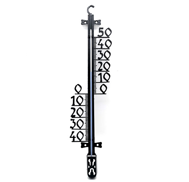 Venkovní teploměr lihový na stěnu 47 cm
