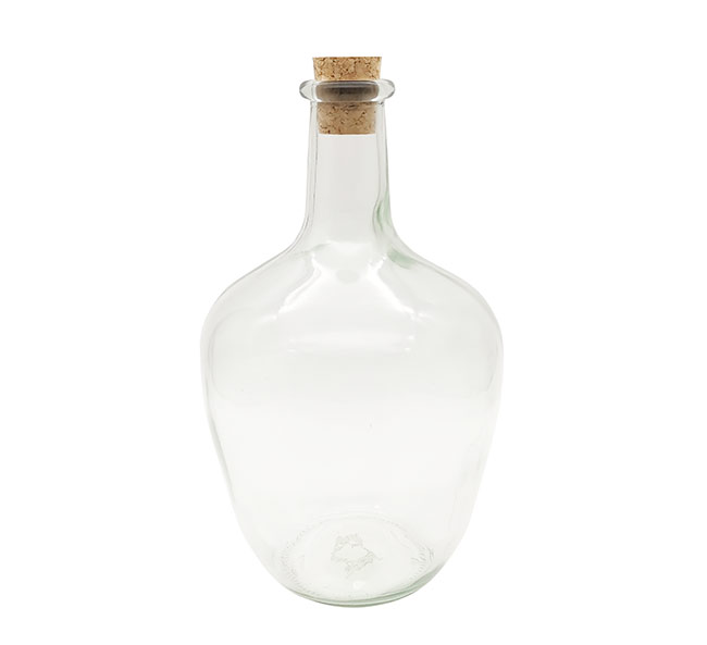 Skleněný demižon 200, 2l se šroubovým uzávěrem