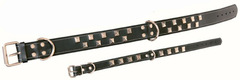 Obojek OZZY 2 řady, š.50 mm, d.68 cm., černá