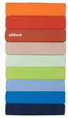 Prostěradlo jersey - cihlová, 60 x 120 cm, Dadka Prostěradlo jersey - cihlová, 60 x 120 cm, Dadka