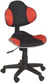 Dětská židle Nova - červená / černá