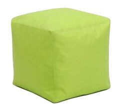 Sedací taburet Kostka zelená Sedací taburet Kostka zelená